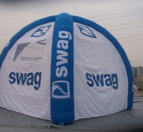 Tent1-354 메가 공기 주입 케이프 텐트