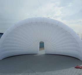 Tent1-446 점보 흰색 야외 공기 주입 텐트