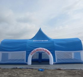tent1-105 파란색 거대 공기 주입 텐트