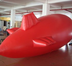 B3-44 공기주입 빨간색 비행선 풍선