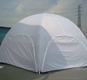 Tent1-405 23피트 공기주입 화이트 스파이더 텐트