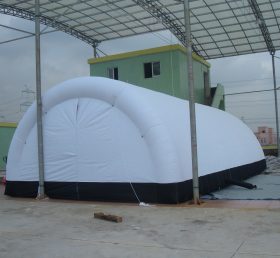 Tent1-43 흰색 공기 주입 텐트