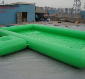 pool1-562 초록색 사각형 공기 주입용 싱크대
