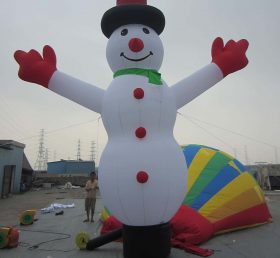 C1-182 크리스마스 공기주입 장난감 눈사람