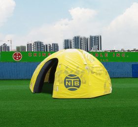 Tent1-4295 노란색 공기 주입 스파이더 텐트