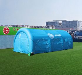Tent1-4384 파란색 공기 주입 텐트