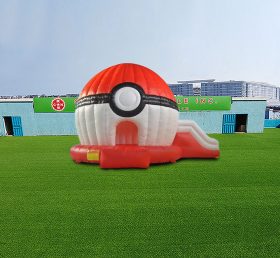 T2-4443 미끄럼틀이 있는 Pokémon Pokeball 공기주입성