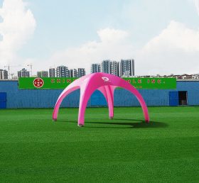Tent1-4694 맞춤형 핑크 광고 캠페인 스파이더 텐트