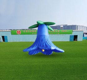 S4-549 공기주입 블루 플라워 식물 커스터마이징